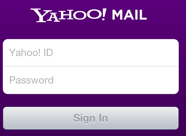 Yahoo mail alternate login