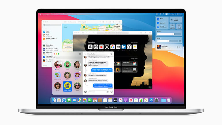 Apple lance MacOS 11 Big Sur