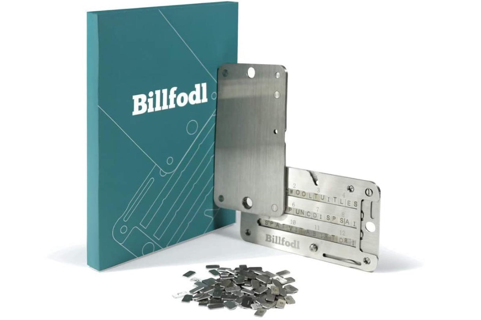 Billfold Steel Bitcoin Wallet
