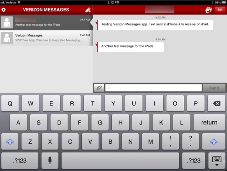 Verizon Messages app brings text messages to all your tablets ...