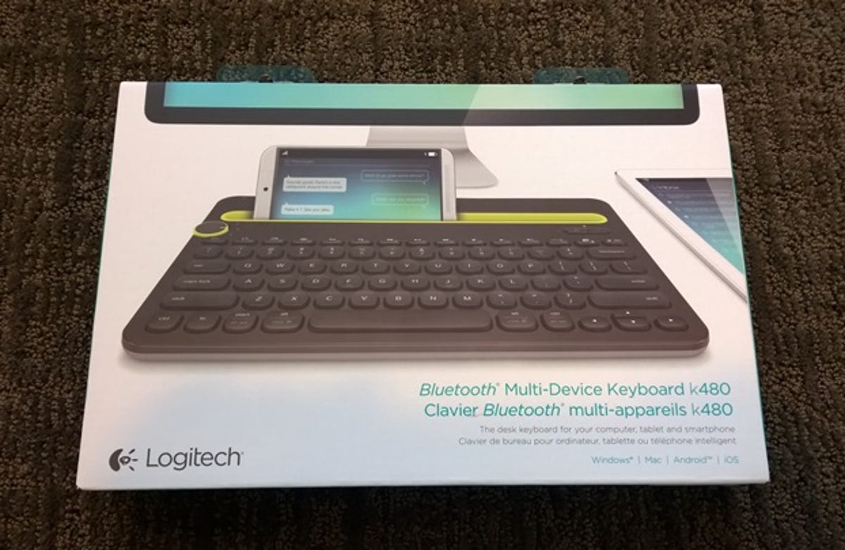 Hands On Logitech K480 Multi Device Keyboard Lets You Switch Between Os Use Zdnet