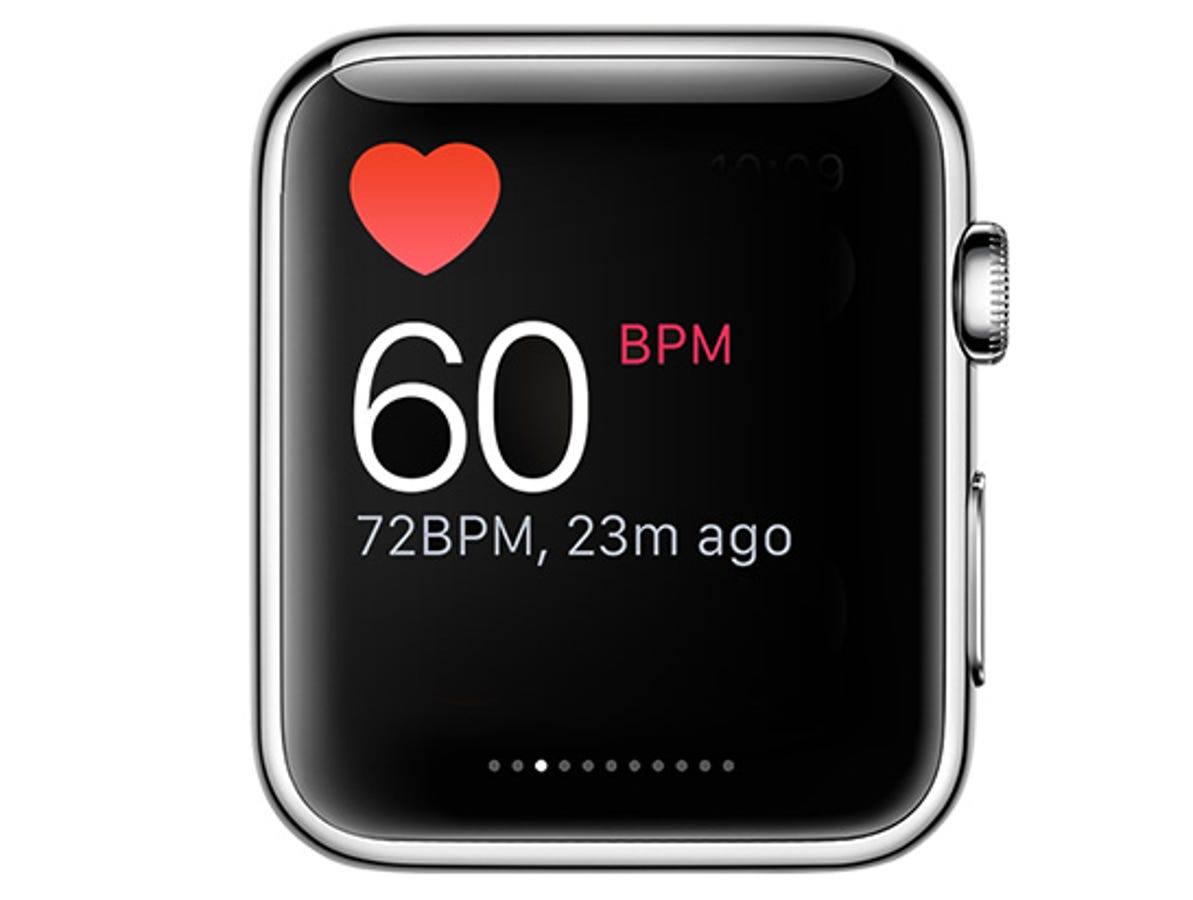 apple watch beats per minute