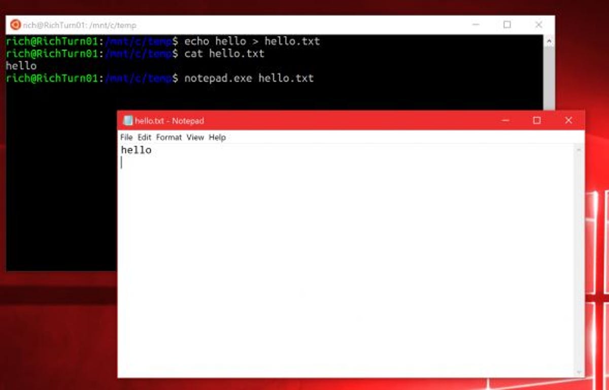 Windows 10 Creators Update Adds Lots Of New Bash Wsl Features Zdnet