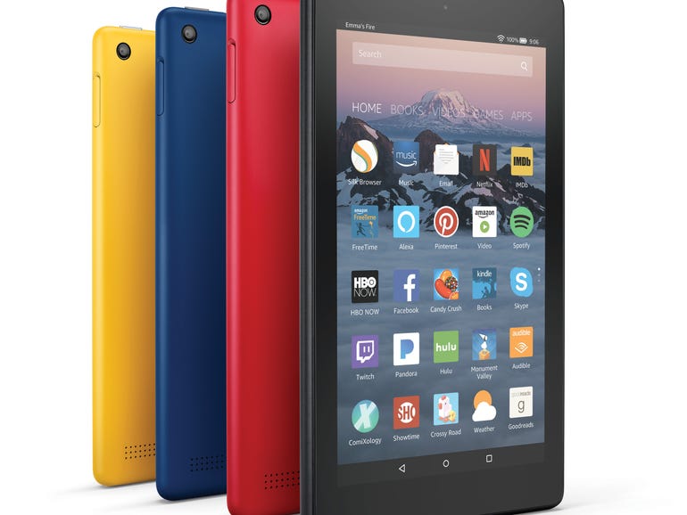 Amazon Updates Kindle Fire 7 And Fire Hd 8 Tablets Including Alexa Support Zdnet
