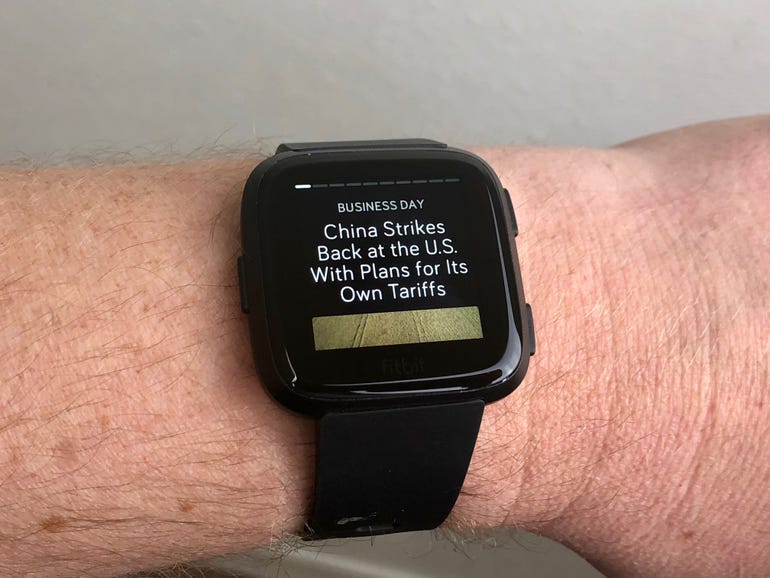 can you receive calls on fitbit versa