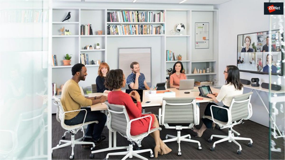 Logitech Unveils Rally A Modular Video Conferencing System For Large Meeting Spaces Zdnet