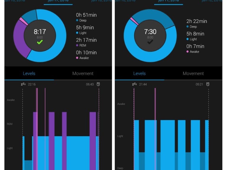 fitbit vs garmin sleep tracking
