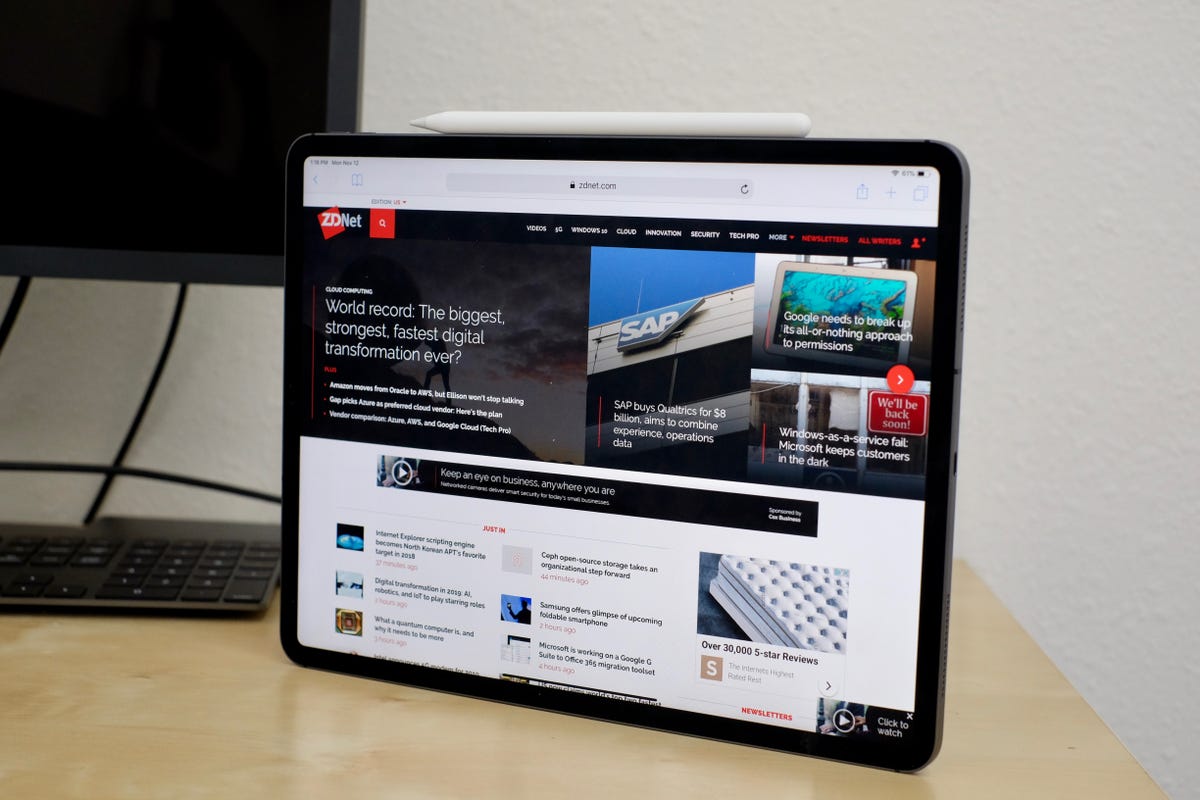 Ipad Pro 2018 Review The Best Tablet Ever Is Still Stuck In Computer Limbo Review Zdnet