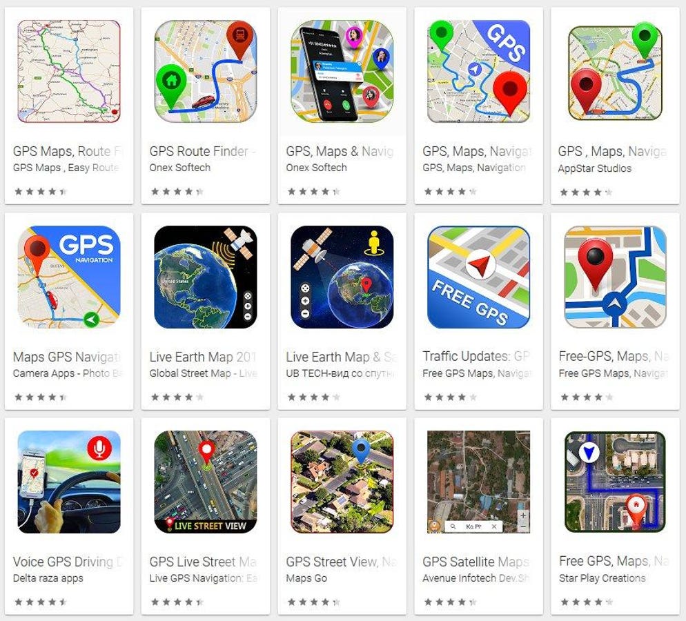 Some Android Gps Apps Are Just Showing Ads On Top Of Google Maps Zdnet