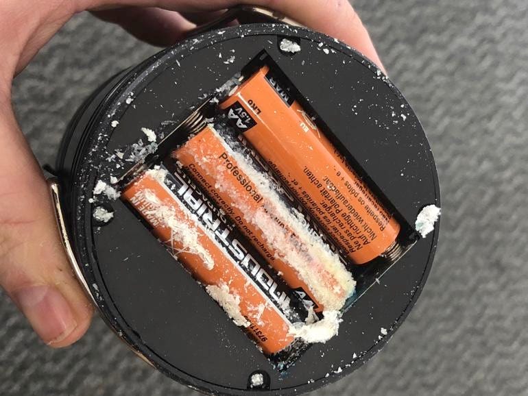 How To Clean Up After A Battery Leak Zdnet