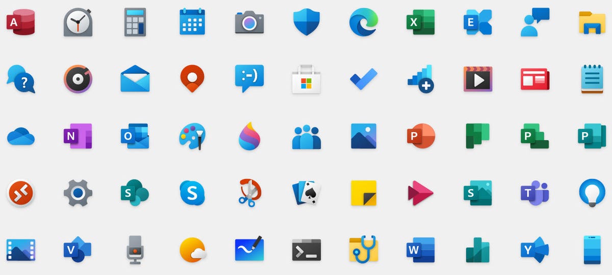 Windows 10s New Icons Are Rolling Out This Is What Youll See Says