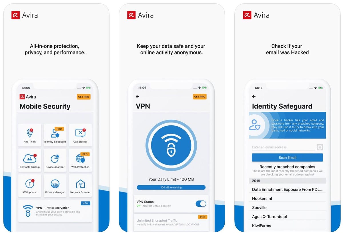 Avira Mobile Security for iOS