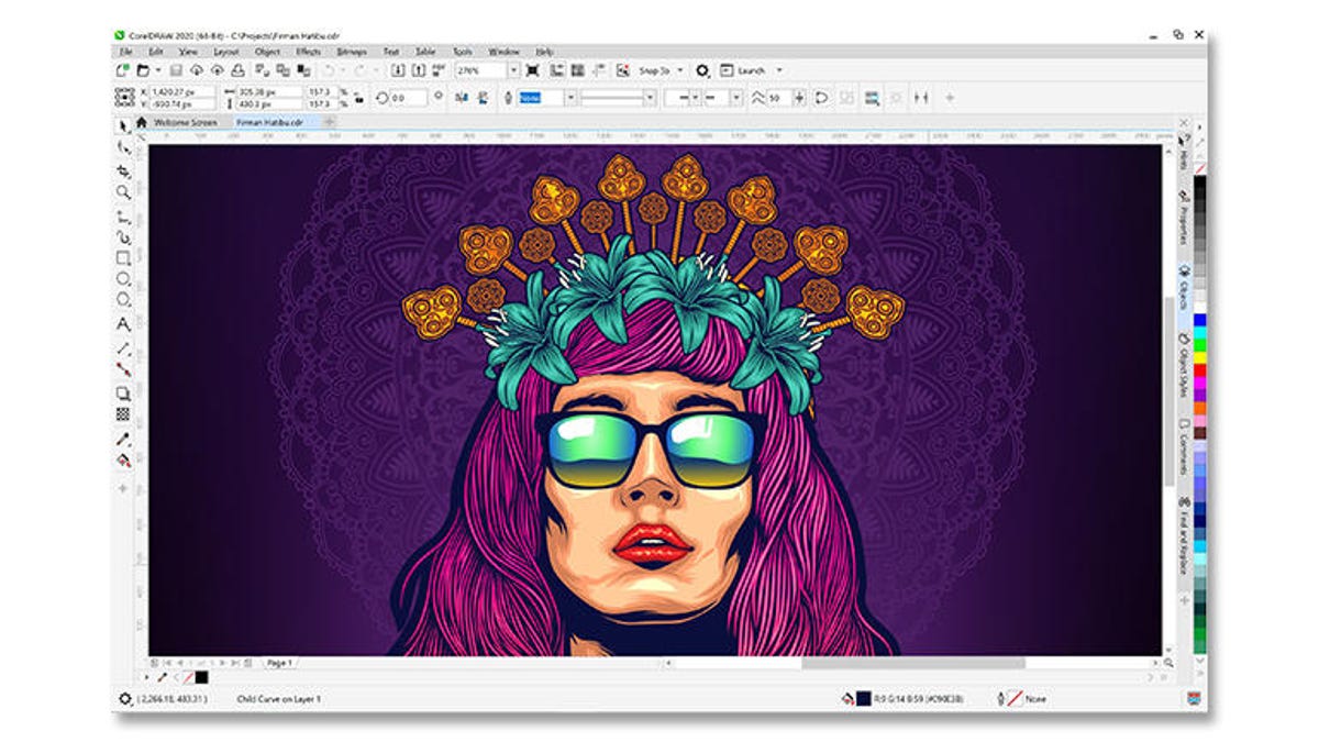 Coreldraw Graphics Suite Review Faster With More Ai And Added Collaboration Review Zdnet