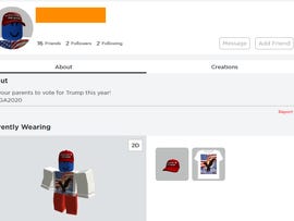 Roblox Accounts Hacked With Pro Trump Messages Zdnet - how to hack a website username on roblox