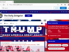 Hackers Are Defacing Reddit With Pro Trump Messages Zdnet - reddit robux generator