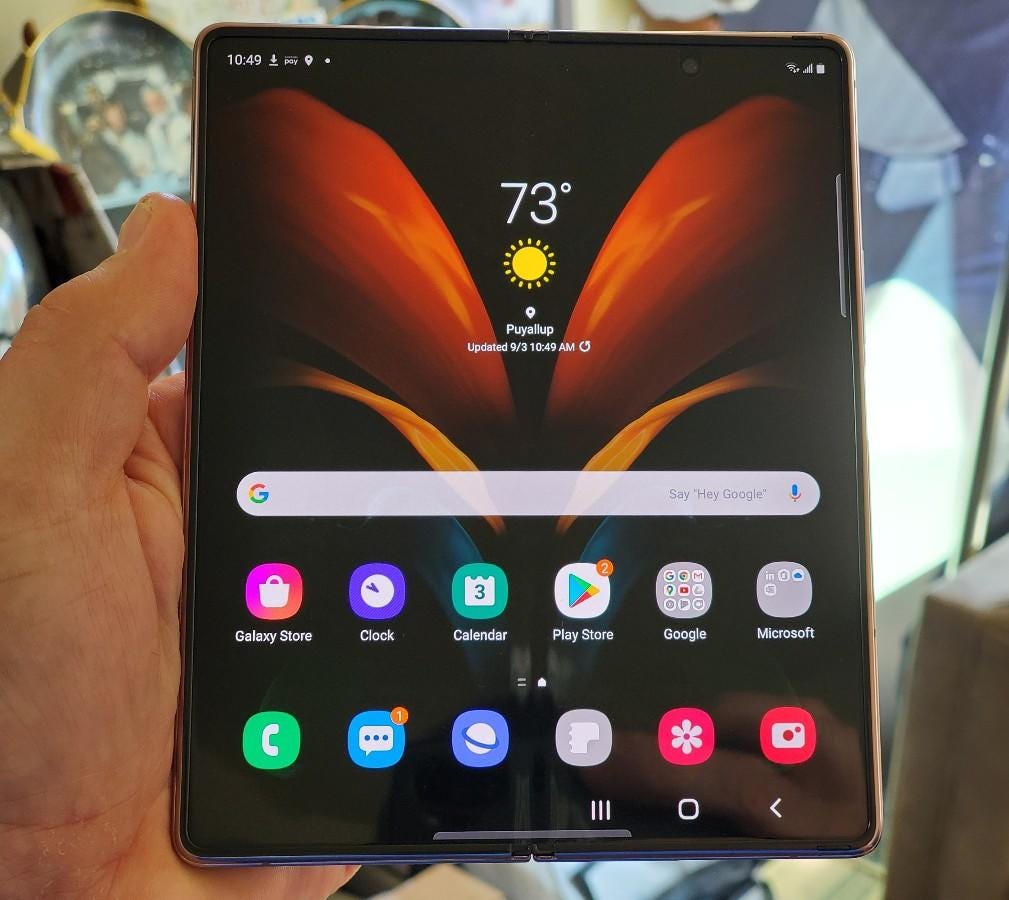 Samsung Galaxy Z Fold 2 Review Foldable Perfection Nearly Achieved Review Zdnet