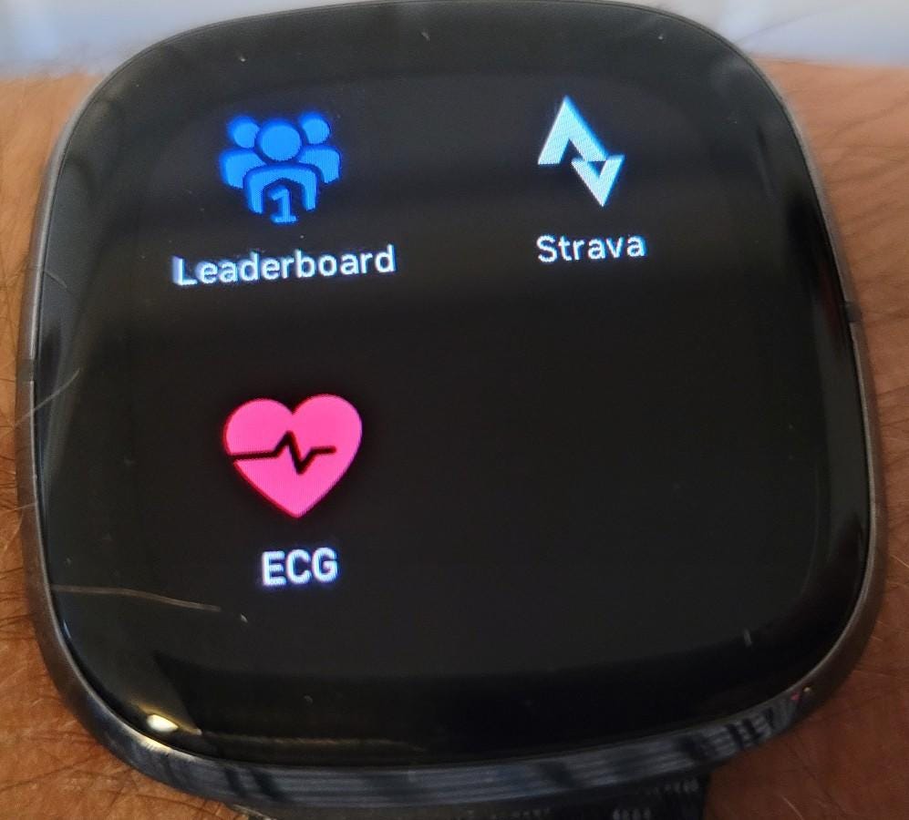 fitbit with ekg