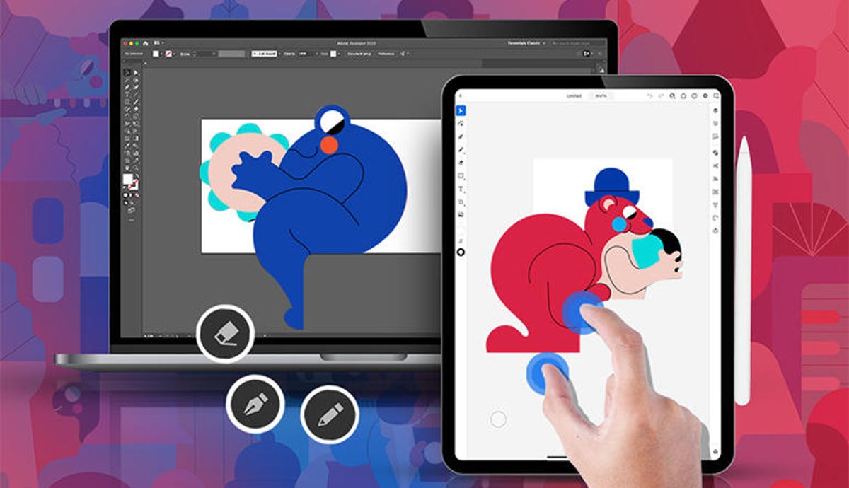 Adobe Illustrator On The Ipad Hands On A Useful Tool For Experienced Designers Review Zdnet