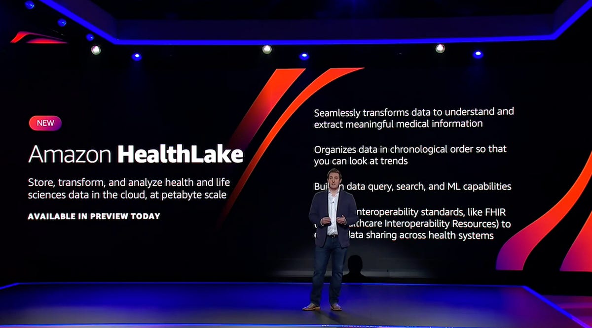 AWS dévoile Amazon HealthLake, pour aider les professionnels de santé