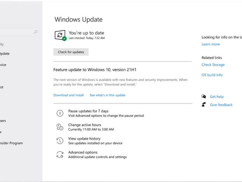 Windows 10 21H1 now available for “ commercial pre-release validation ”