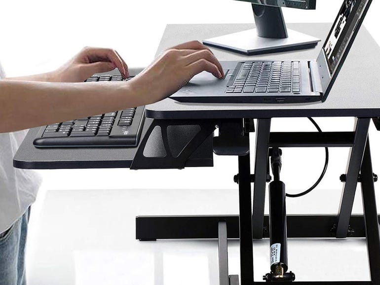 Easily switch to standing while you work with this desk converter that's on sale - ZDNet