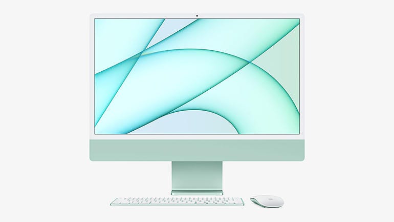 Apple iMac 24-inch (M1, 2021) review: Slim, power ...