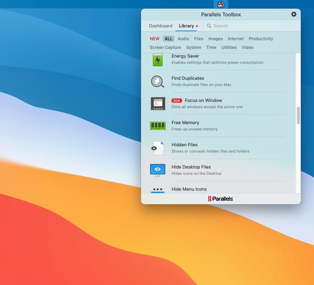 parallels toolbox 5.0