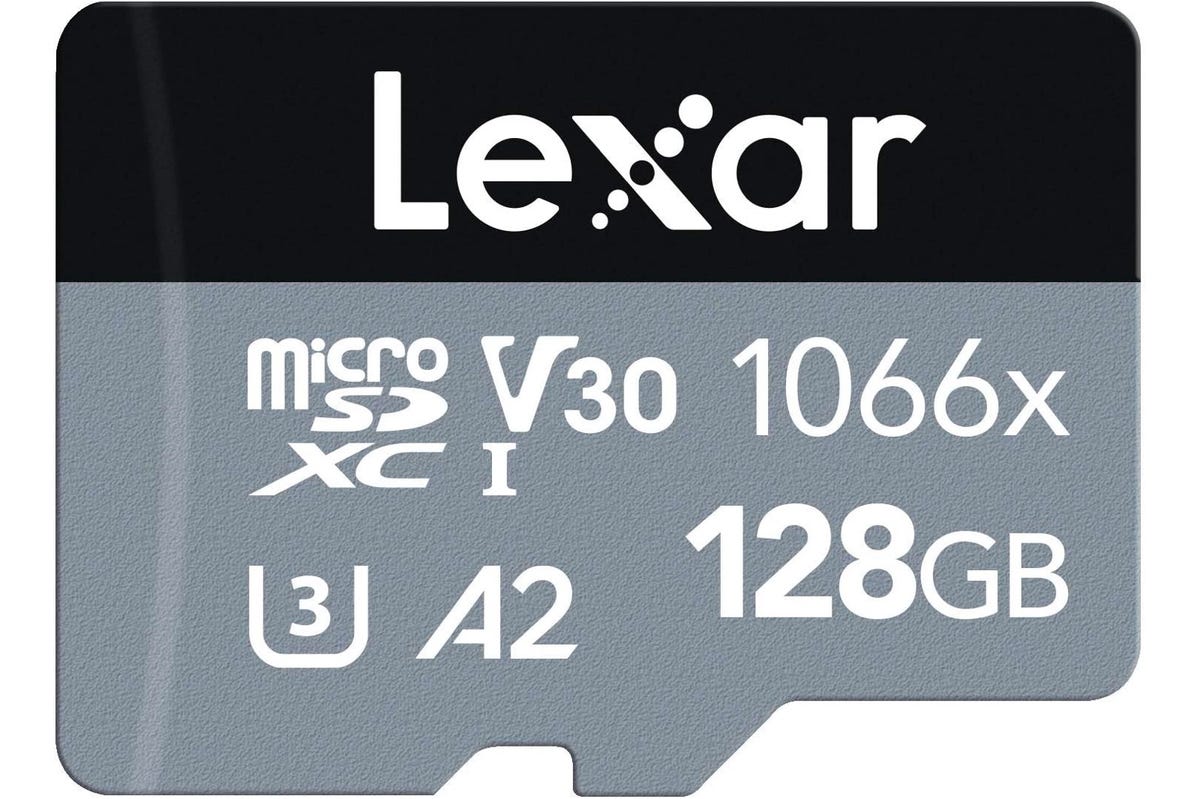 Lexar Professional 1066x 128GB microSDXC UHS-I Card w/SD Adapter