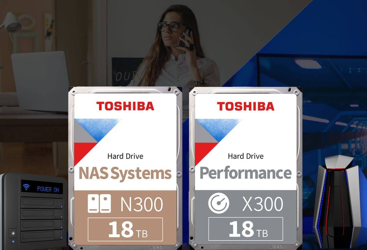 Toshiba dévoile des disques durs de 18 To pour votre PC et votre NAS