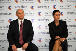 Accenture and Telstra executives