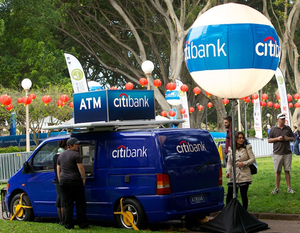 Citibank mobile ATM