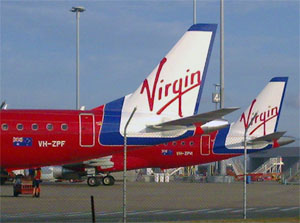 Virgin Blue plane