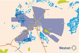 Kalgoorlie coverage map