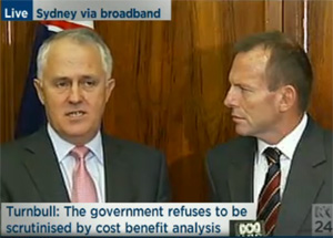 Turnbull and Abbott