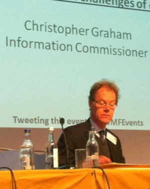 Information Commissioner Christopher Graham