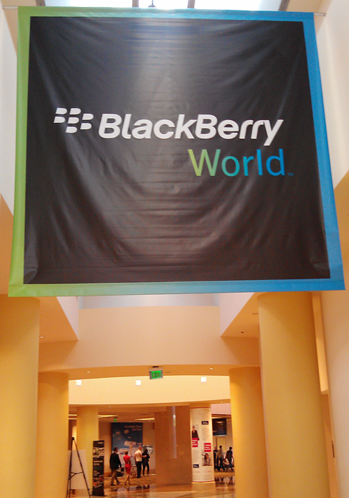 BlackBerry World banner