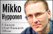 Mikko Hypponen, chief research officer, F-Secure Corp