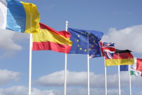 European flags image
