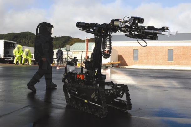 New Zealand robot image