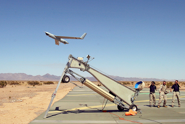 ScanEagle launch, credit: Marion Doss
