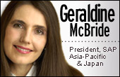 Geraldine McBride, SAP APJ President and CEO