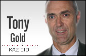 Tony Gold, KAZ Business Services CIO