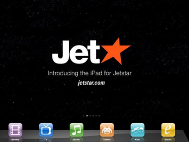 Jetstar iPad screenshot