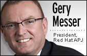 Gery Messer, Red Hat President APJ