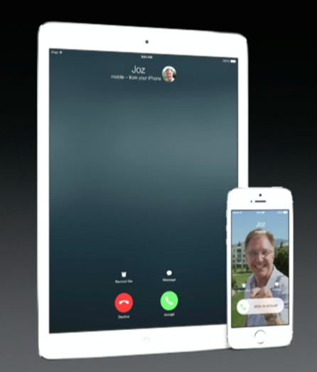 iPhone iPad calling