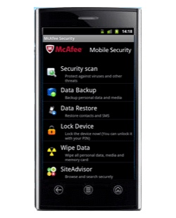 McAfee Android suite