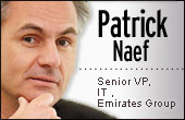 Patrick Naef, Senior VP of IT, Emirates Group