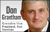 Don Grantham, Sun Services executive vice president