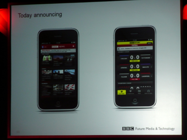 BBC iPhone apps