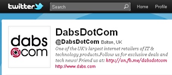 Dabs Twitter feed